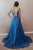 Simple Royal Blue Sleeveless Chiffon Long Lace Up Prom Dress Backless Evening Dress OHC376 | Cathyprom