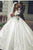 Ball Gown Wedding Dresses Sequins Wedding Gown Off the Shoulder Custom Made Bridal Gown OHD184