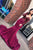 Sparkly Strapless V Neck Burgundy Satin Sequins Long Sleeve Mermaid Evening Dress Prom Dress OHC386 | Cathyprom