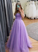 Sweetheart Tulle Pleated Beaded Ball Gown Sleeveless Prom Dress CL3661