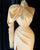Nude One Sleeve High Neck Yellow Column Side Slit Prom Dress HW1523