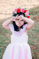 Cute A-line Off-shoulder Floor Length Tulle Sleeveless Flower Girl Dresses OHR037 | Cathyprom
