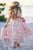 A Line Long Hand-Made Flower Chiffon Flower Girl Dresses  OHR030 | Cathyprom