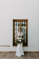 Sheath Short Sleeve Wedding Dress Unique Lace Bohoemian Wedding Dress Bridal Gown YRL114|CathyProm